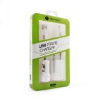 Kucni punjac Teracell za iPhone lightning 3u1 5V 1A beli cena 3000 din slika