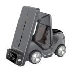 Kucni punjac Wireless 15W Viljuskar 5 u 1 sivi cena 10000 din slika