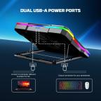 Laptop Cooler Fantech NC22 RGB crni slika 7