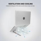 Laptop stalak Fantech NS11 srebrni slika 3