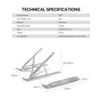 Laptop stalak Fantech NS11 srebrni slika 10