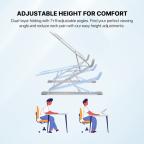 Laptop stalak Fantech NS12 srebrni slika 6