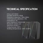 Laptop zvucnici Fantech GS204 Rumble crni slika 7