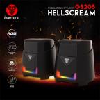 Laptop zvucnici Fantech GS205 Hellscream crni RGB cena 4000 din slika