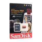 Mem. Kartica SanDisk SDHC 32GB Extreme PRO 4K UHD V30 sa adapterom ZJ CN cena 6000 din slika