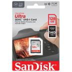 Mem.Kartica SanDisk SDXC 128GB Ultra 140MB/s Class 10 UHS-I slika 2