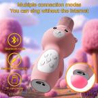 Mikrofon K6 roze slika 5