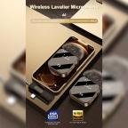 Mikrofon Lavalier F11-2 crni slika 2