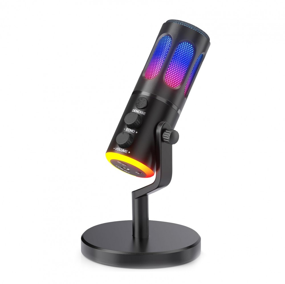 Mikrofon SU8 RGB crni cena 6000 din slika