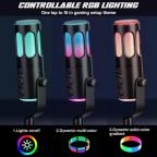 Mikrofon SU8 RGB crni slika 5