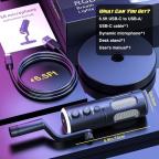 Mikrofon SU8 RGB crni slika 9