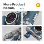 Mini kamera G2 32GB bela slika 8