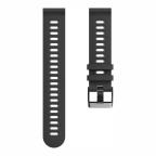 Pametni Sat Narukvica double za smart watch Samsung 4, 5 20mm crno siva slika 2