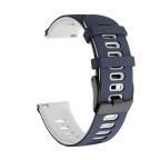 Pametni Sat Narukvica double za smart watch Samsung 4, 5 22mm plavo bela cena 4000 din slika