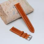 Pametni Sat Narukvica elegant kozna za smart watch 22mm braon cena 4000 din slika