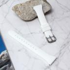 Pametni Sat Narukvica flat za smart watch Samsung 4, 5 20mm bela cena 4000 din slika