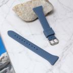 Pametni Sat Narukvica flat za smart watch Samsung 4, 5 20mm plava cena 4000 din slika