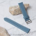 Pametni Sat Narukvica kozna klasik za smart watch Samsung 4, 5 20mm plava cena 4000 din slika