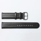 Pametni Sat Narukvica kozna za smart watch Samsung 4, 5 20mm crna slika 2