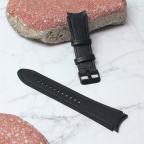 Pametni Sat Narukvica kozno gumena za smart watch Samsung 4, 5 22mm crna cena 4000 din slika