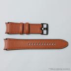 Pametni Sat Narukvica kozno gumena za smart watch Samsung 4, 5 22mm crna slika 2