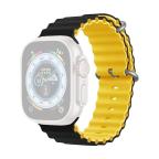 Pametni Sat Narukvica Moye Smart Watch Ocean Strap 44/45/49mm Black/Yellow cena 4000 din slika