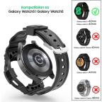 Pametni Sat Narukvica protect za smart watch Samsung 4, 5 22mm crna slika 2