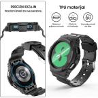 Pametni Sat Narukvica protect za smart watch Samsung 4, 5 22mm crna slika 4