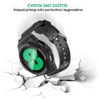 Pametni Sat Narukvica protect za smart watch Samsung 4, 5 22mm crna slika 5
