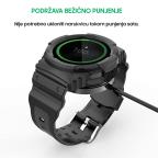 Pametni Sat Narukvica protect za smart watch Samsung 4, 5 22mm crna slika 6