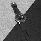Pametni Sat Narukvica relief za smart watch 22mm crna slika 2
