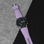 Pametni Sat Narukvica relief za smart watch 22mm ljubicasta cena 4000 din slika