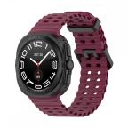Pametni Sat Narukvica Soft Loop za Samsung ultra watch 22mm bordo cena 4000 din slika
