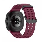 Pametni Sat Narukvica Soft Loop za Samsung ultra watch 22mm bordo slika 2