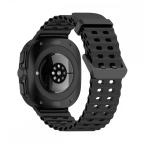 Pametni Sat Narukvica Soft Loop za Samsung ultra watch 22mm crna slika 2