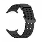 Pametni Sat Narukvica Soft Loop za Samsung ultra watch 22mm crna slika 3