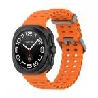 Pametni Sat Narukvica Soft Loop za Samsung ultra watch 22mm narandzasta cena 4000 din slika