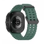 Pametni Sat Narukvica Soft Loop za Samsung ultra watch 22mm zelena slika 2