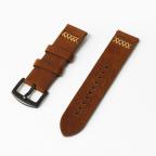 Pametni Sat Narukvica thread kozna za smart watch 22mm braon slika 2