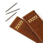 Pametni Sat Narukvica thread kozna za smart watch 22mm braon slika 3