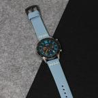 Pametni Sat Narukvica thread kozna za smart watch 22mm svetlo plava slika 3