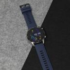 Pametni Sat Narukvica trendy za smart watch 22mm teget crna kopca cena 4000 din slika