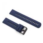 Pametni Sat Narukvica trendy za smart watch 22mm teget crna kopca slika 2