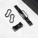 Pametni Sat Narukvica za smart watch Xiaomi Band M7 metalna crna slika 3