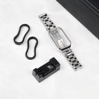 Pametni Sat Narukvica za smart watch Xiaomi Band M7 metalna srebrna slika 3