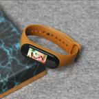 Pametni Sat Narukvica za smart watch Xiaomi Mi Band M3/M4 braon slika 3