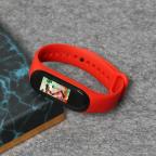Pametni Sat Narukvica za smart watch Xiaomi Mi Band M3/M4 crvena slika 3