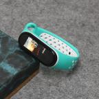Pametni Sat Narukvica za smart watch Xiaomi Mi Band M3/M4 mint bela slika 3