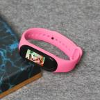 Pametni Sat Narukvica za smart watch Xiaomi Mi Band M3/M4 pink slika 3