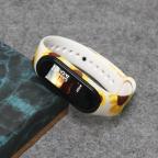 Pametni Sat Narukvica za smart watch Xiaomi Mi Band M3/M4 sunflower slika 3